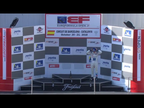 Euroformula Open 2018 ROUND 8 SPAIN - Barcelona RACE 1 ITALIANO