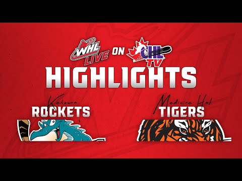 Kelowna Rockets at Medicine Hat Tigers 3/4 | 2024-25 WHL Highlights