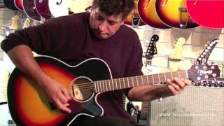 Takamine EG450SMC Electro Acoustic Guitar Demo - PMTVUK