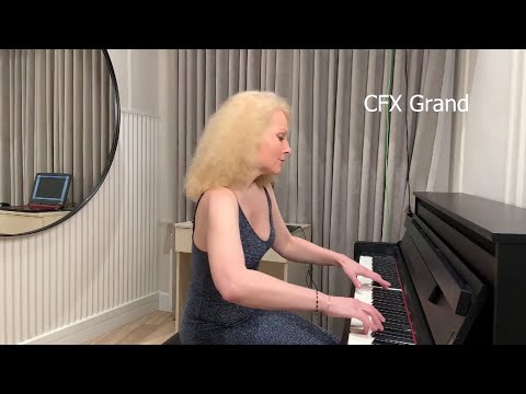 Yamaha CLP 785 CFX piano vs Chopin piano Fantaisie Impromptu, Op 66