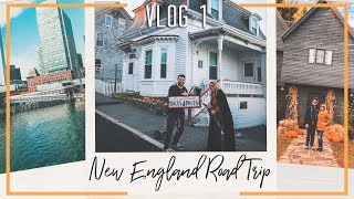 WE SAW THE HOCUS POCUS HOUSE! | New England Road Trip - VLOG 1