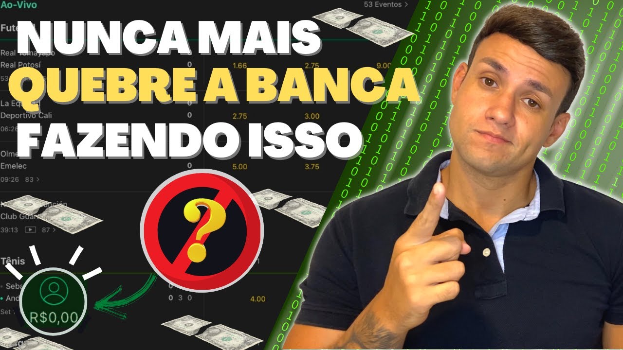 [BANCA QUEBRADA] NUNCA MAIS QUEBRE A BANCA DEPOIS DE ASSISTIR A ESTE VÍDEO