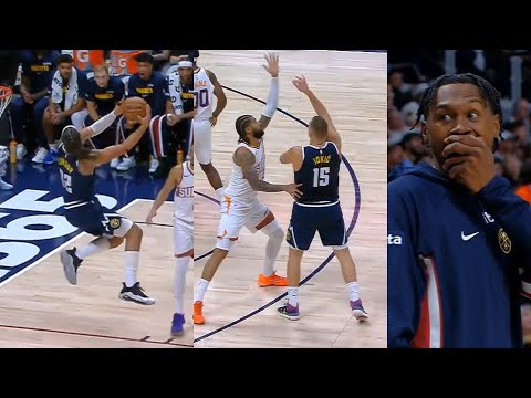 Aaron Gordon 360 dunk off alley oop pass from Nikola Jokic vs Suns 😱