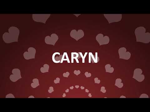 HAPPY BIRTHDAY CARYN