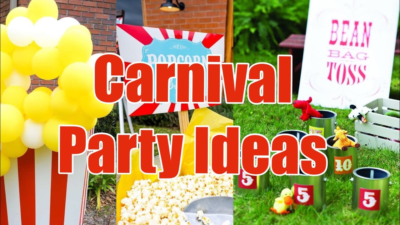 Carnival Party Inspiration and Ideas/ DIY Decor, Treats, and Much More!!