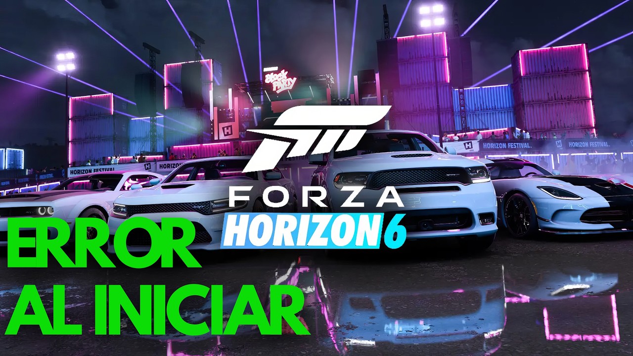 Forza Horizon 6: Error al Iniciar, Pantalla Negra, No Inicia, Crasheos en Steam PC | SOLUCIÓN✅