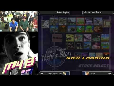 MyB Melee Singles Winners Semi's - Lucky vs Liquid`Chillindude