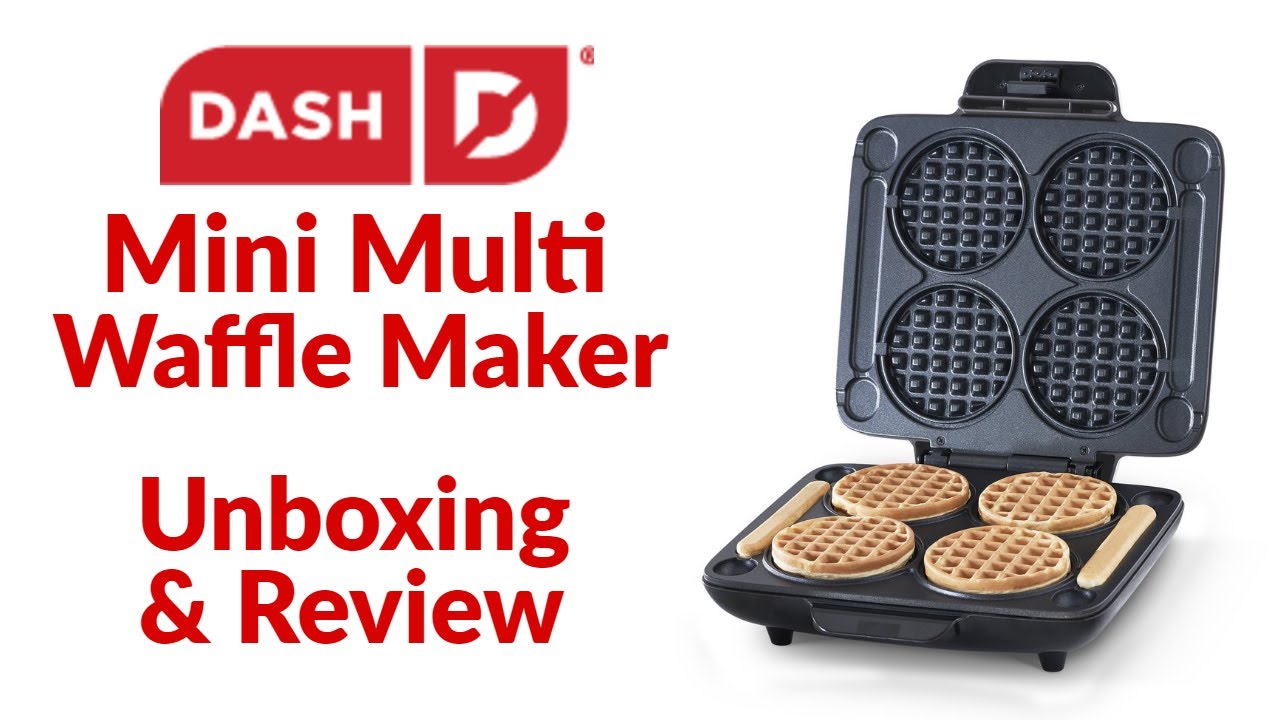 Dash Multi Mini Waffle Maker Review: The Best Way to Make Chaffles?