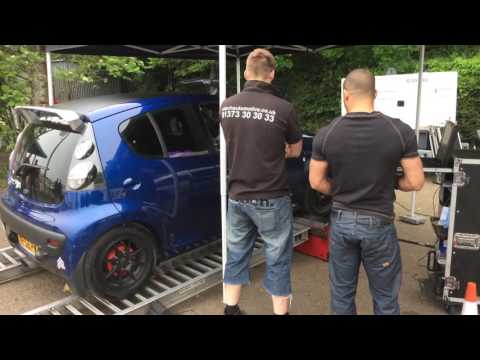 C1 dyno run (running 75hp at the wheels 80hp at the engine)