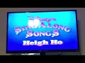 Closing To Disney S Sing Along Songs Heigh Ho 1991 VHS