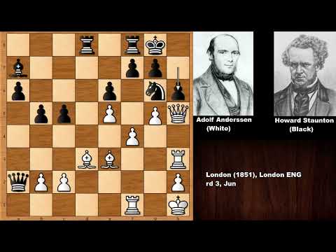 Adolf Anderssen vs Howard Staunton - London (1851)