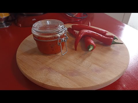 Recette harissa Marocaine (وصفة الهريسة)