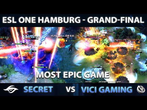 WTF EPIC Wombo Combos Secret VS Vici Gaming Game 1 - Dota 2