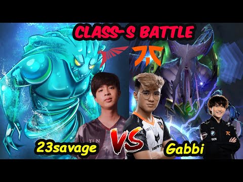 Best Rival Class S Carry  Talon 23savage Morphling vs Fnatic Gabbi + Jabz Dota 2 Gameplay