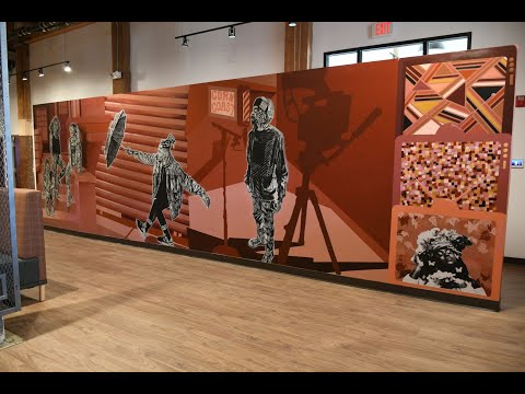 Mural with Patreon, Omaha Nebraska