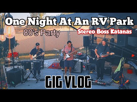 Boss Katana Stereo Rig - Gig Vlog - Amazing How Great It Sounds