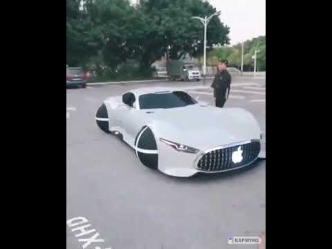Electric car powered by #Apple concept prototype car, just watch it