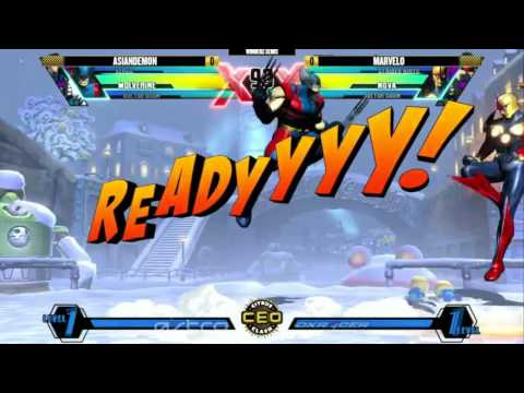 "BBR" UMVC3  AT CEO CITRUS CLASH #3 - ASIANDEMON vs MARVELO