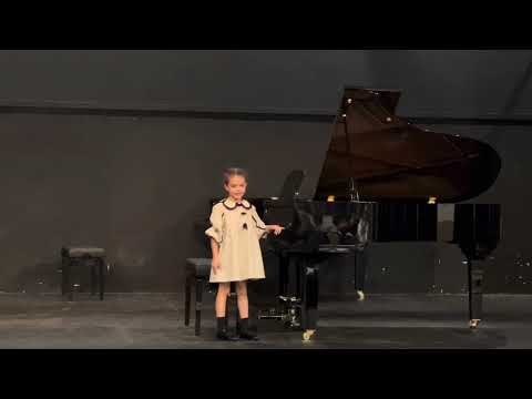 6 years old Maya won First Place with “Prelude in C Minor” BWV 999 by J.S Bach