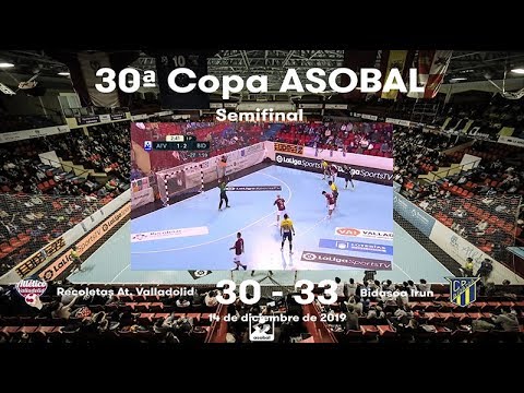 30 Copa ASOBAL: Recoeltas At. Valladolid - Bidasoa Irun 30-33