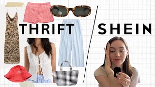 i went online thrifting with a Shein budget