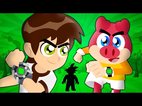 Flonk com Ben10 - Turma Mirim