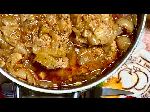 Slow Cooked Skillet Pork- The Lazy Girls Kitchen
