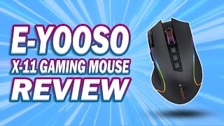 E-YOOSO X-11 RGB Wireless & Wired Gaming Mouse Review