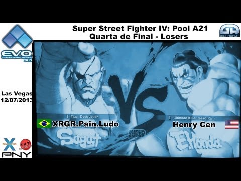 EVO 2k13 XRGR.Pain.Ludo ( Sagat) VS Henry Cen (E.Honda) - HD - Pool A21