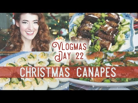 Low Carb Christmas Canapes / Vlogmas Day 22 Video