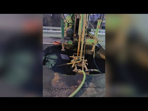 Route 80 Sinkhole Repair