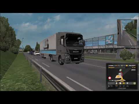 Euro Truck Simulator 2 (ETS2) 2020 | Gameplay PC Keyboard