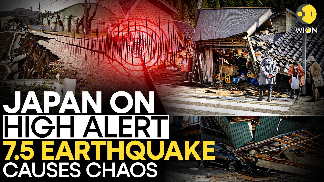 Japan Earthquake: Massive 7.5 Earthquake Rocks Northern Japan Causing Widespread Damage | ORIGINALS