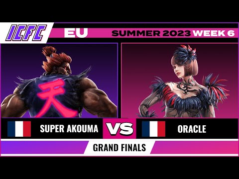 Super Akouma (Akuma) vs Oracle (Anna) ICFC Tekken 7 - EU: Summer 2023 - Week 6 Grand Finals