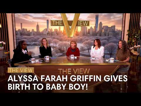 Alyssa Farah Griffin Gives Birth To Baby Boy! | The View