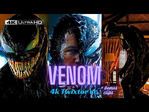 Venom 4K Twixtor CC Scene Pack | Eddie Brock Cinematic Clips for Editing