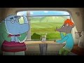 Детские песенки от Летающих зверей - Поезд (из мультфильма Бабушка слона ...