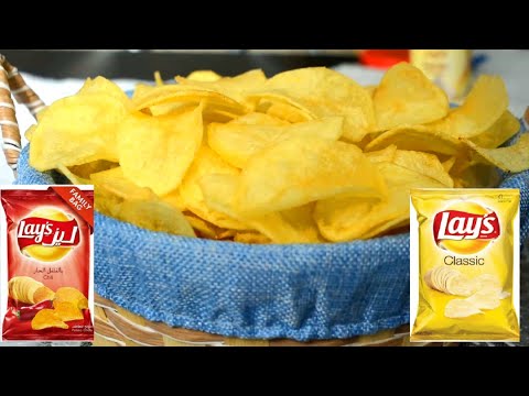 Lays Style Spicy and Salty Potato Chips Recipe by Lively Cooking