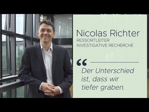 Investigative Recherche Nicolas Richter | Journalismus in 2 Minuten - SZ einfach erklärt