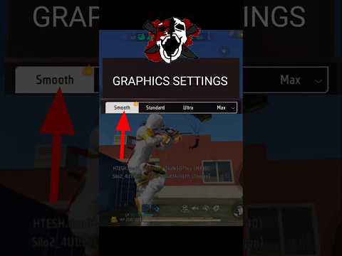 Smooth vs Standard vs Ultra vs Max Graphics Settings free fire 😲 | #helpinggamer #freefiresettings