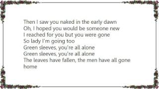 Leonard Cohen - Leaving Green Sleeves Lyrics