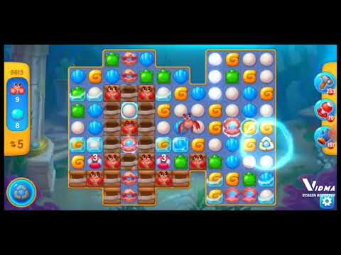 Fishdom. 9613 level no boosters and diamonds. 13 moves