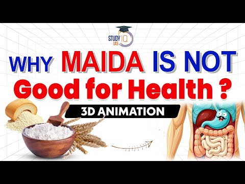 Why Is Maida Harmful For Our Health? Explained With 3D Animation