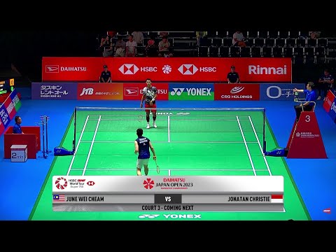Jonatan Christie vs Cheam Jun Wei | R32 | Japan Open 2023