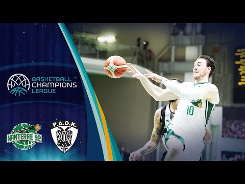 Nanterre 92 v PAOK - Full Game - Basketball Champions League 2018-19