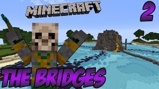 Minecraft: The Bridges &quot;The Volcano Erupts!!&quot; w/ Blue and Louis