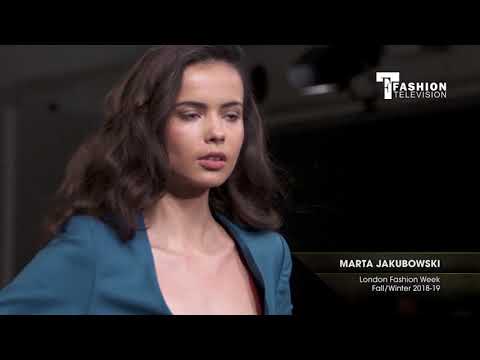 MARTA JAKUBOWSKI London Fashion Week Fall/Winter 2018-19