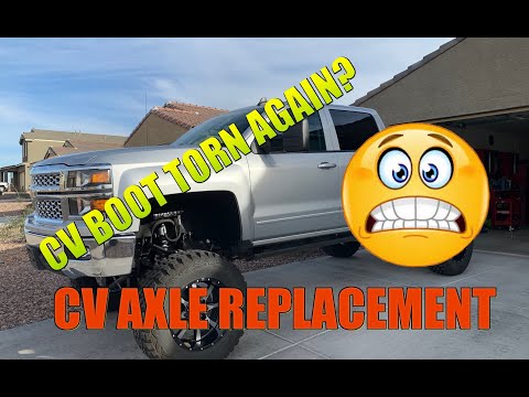 CV Axle Replacement Silverado 1500