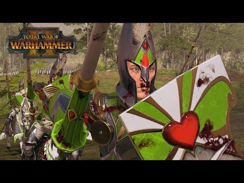SIMPLY SILVER HELMS - High Elves vs Empire // Total War: Warhammer II Online Battle