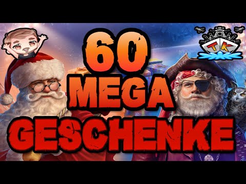 Wir öffnen nochmal 60 MEGA GESCHENKE "Container opening"⚓️ in World of Warships 🚢